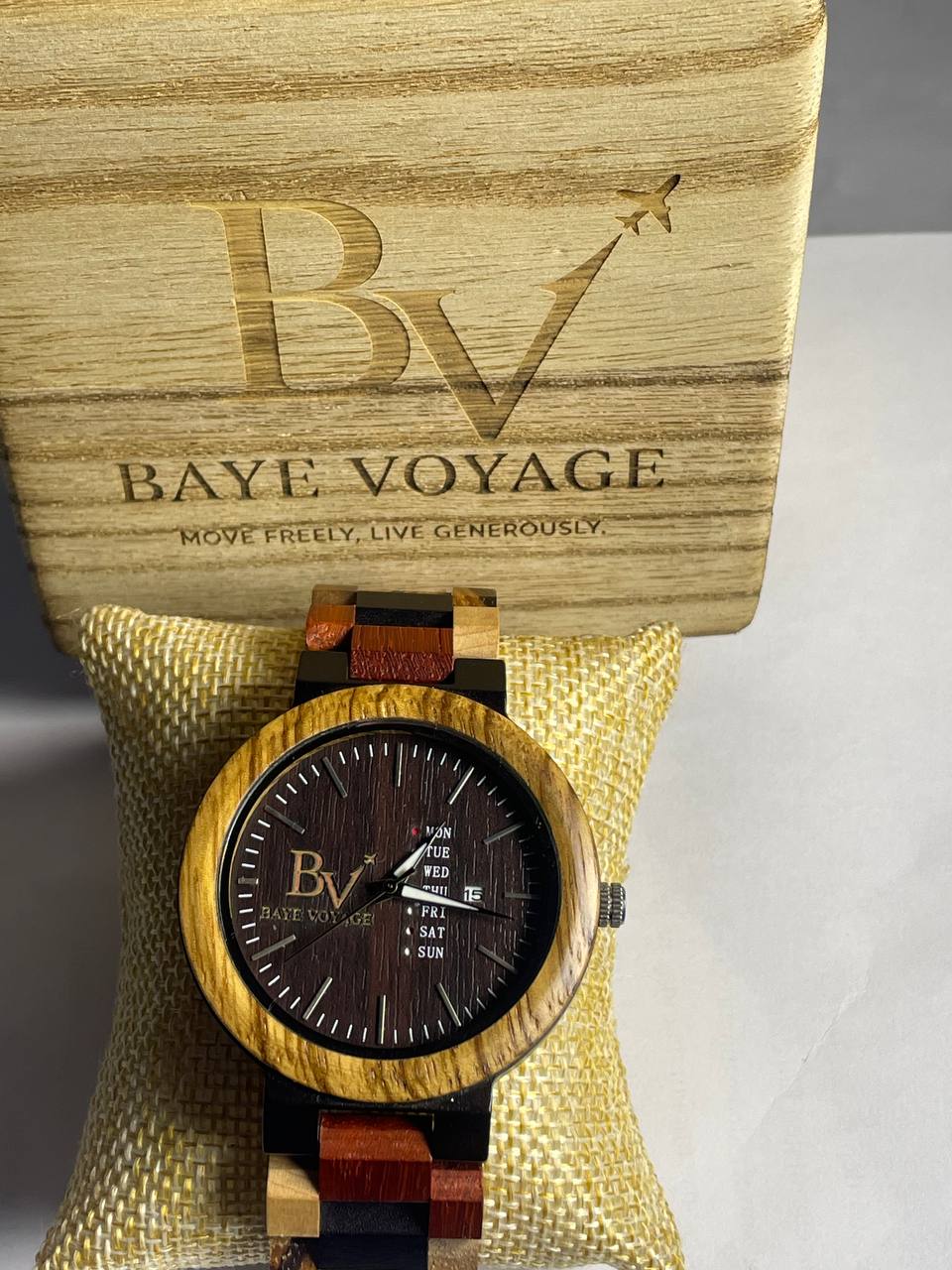 Bv Natura Wooden Watch — Heritage Edition